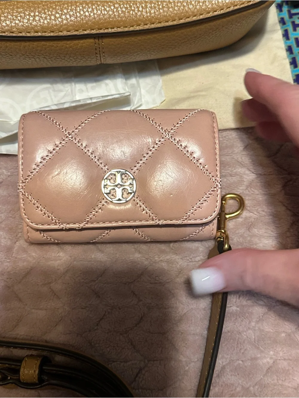 Tory Burch Thea Crossbody  Bag and wallet